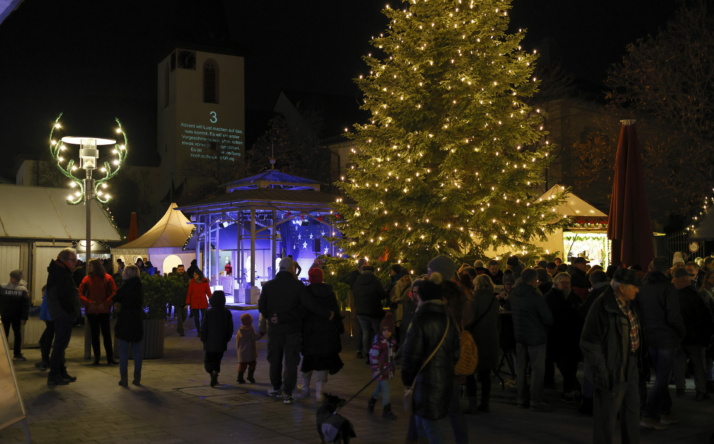 Walldorf: Der Weihnachtsmarkt beginnt heute, 01. Dezember