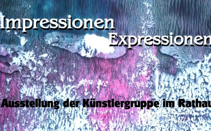 „Impressionen – Expressionen“ – Die Künstlergruppe Walldorf stellt aus