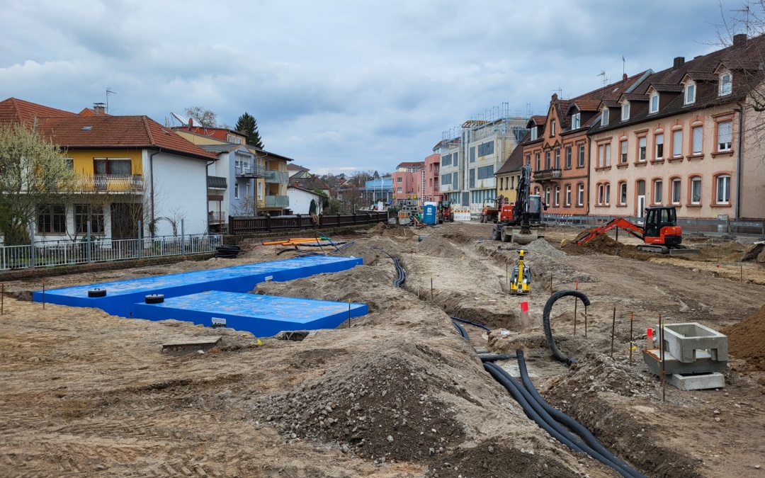 Zwischenstand Umgestaltung Hauptstraße/ Ringstraße Februar 2024