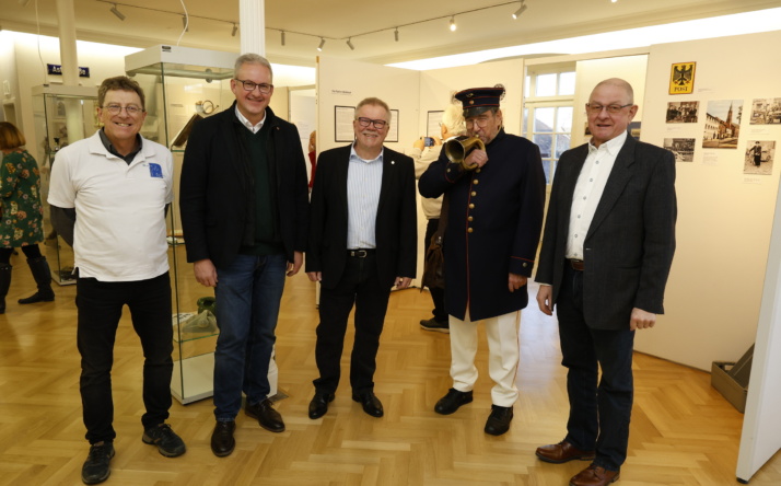 Sonderausstellung zur Postgeschichte Walldorfs im Heimatmuseum