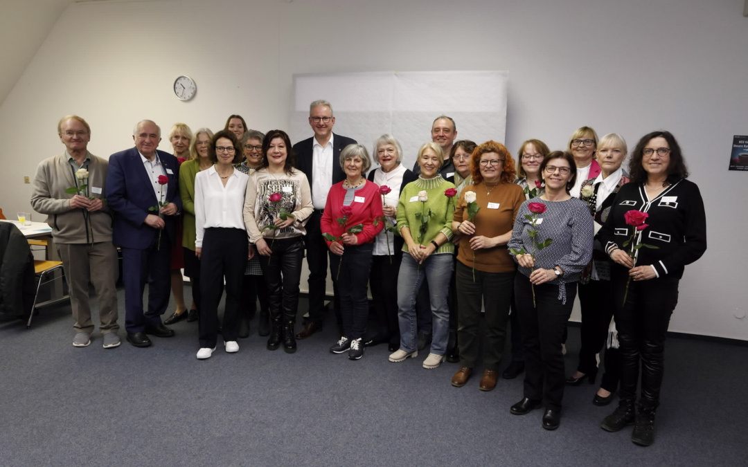 Große Ehrungsrunde bei der Volkshochschule