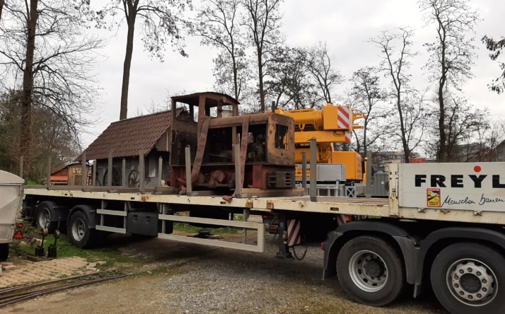 Transport vom Freyler-Werk Kenzingen nach Wiesloch