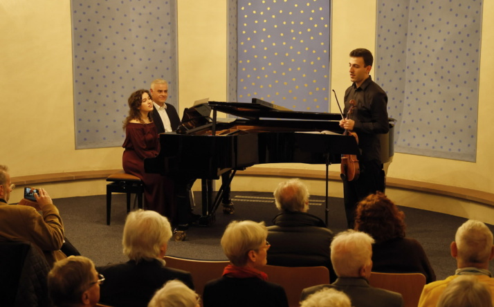 Inspirierender Konzertabend mit Sargis Sarukhanyan und Anastasia Galenina