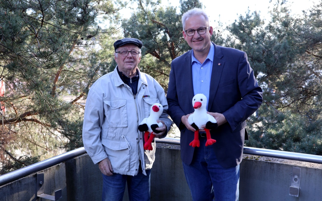 Wie der Storch in Walldorf wieder angesiedelt wurde