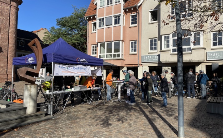 Walldorf: Fahrrad-Codierung des ADFC – Effektiver Diebstahlschutz für Fahrräder