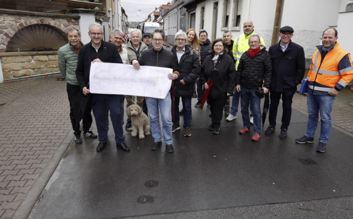 Walldorf: Sanierung der Ziegelstraße hat begonnen