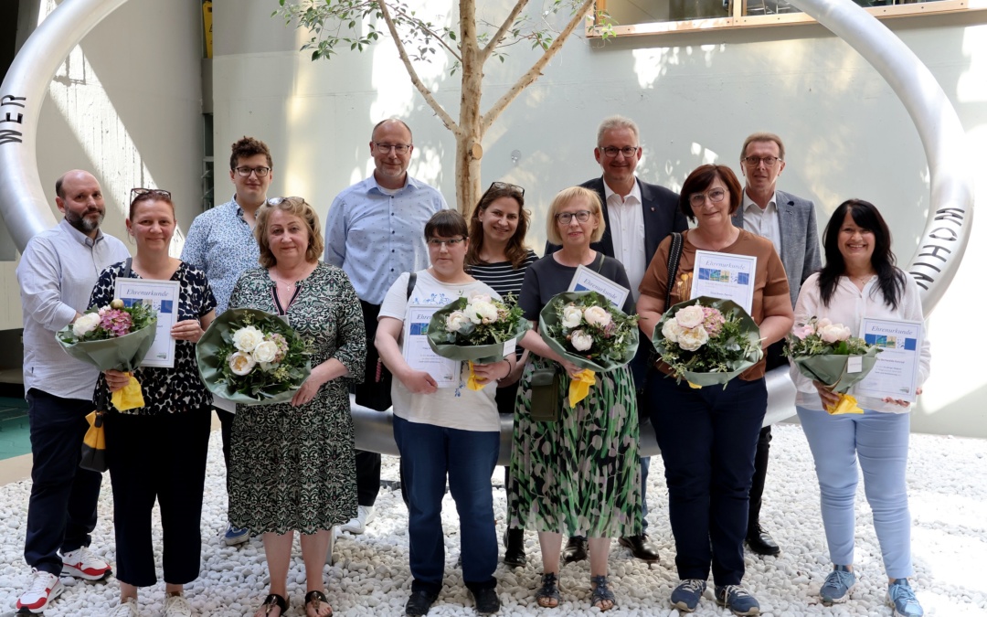 Mitarbeiterinnen des Pflegezentrums feiern 25-jähriges Dienstjubiläum