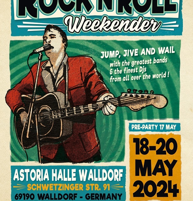 Walldorf Rock’n’Roll Weekender vom 17. bis 20. Mai