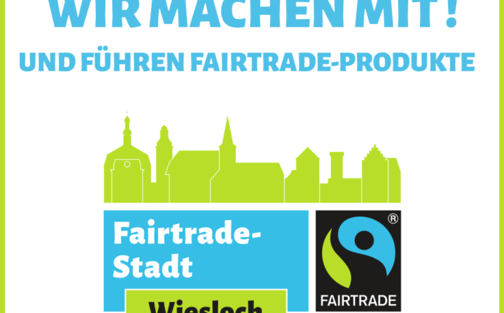 Es geht #Fairan: Wiesloch feiert ein Jahr als Fairtrade Town – sei dabei!