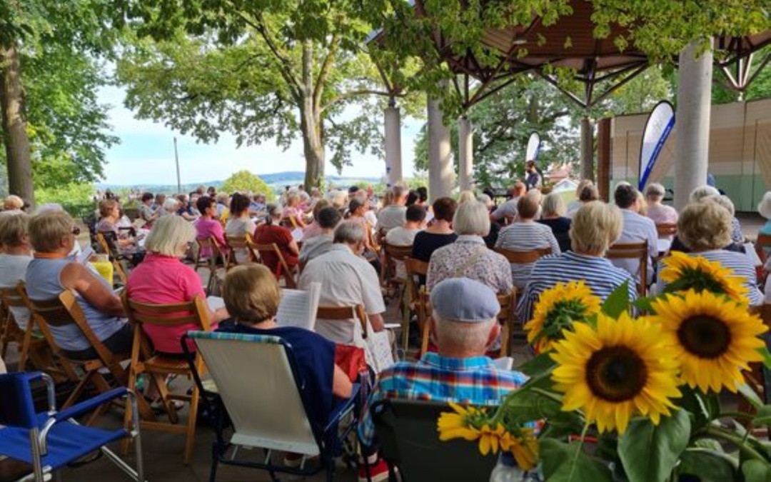 Die Bürgerstiftung Wiesloch lädt ein: Singen im Gerbersruhpark