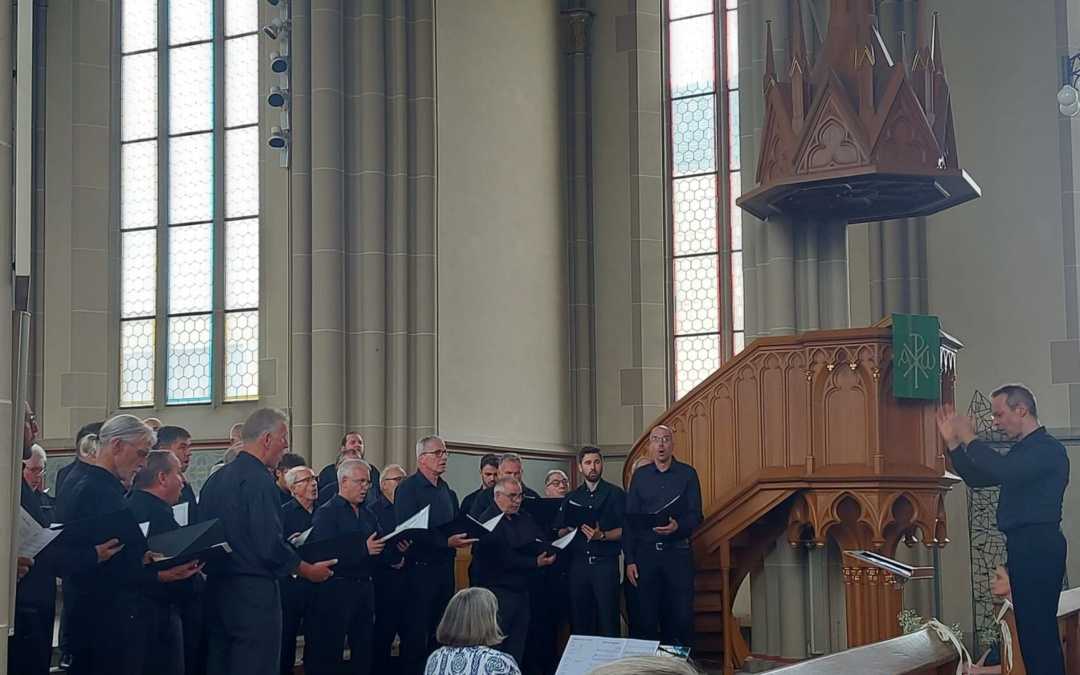 Benefiz-Chorkonzert des MGV Frohsinn Baiertal