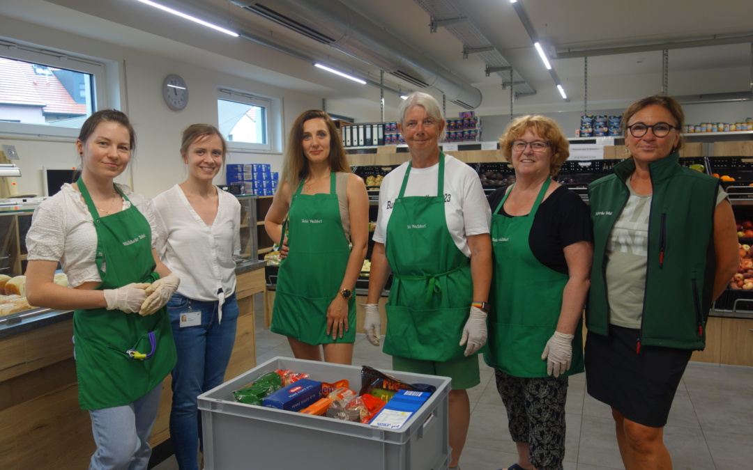 Die Firma Promega sammelt für die Tafel Walldorf