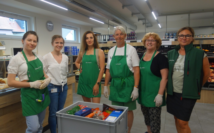 Die Firma Promega sammelt für die Tafel Walldorf