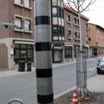 Geschwindigkeits-Messsäulen