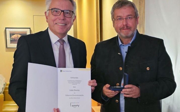 Ruhestand für Kreisbrandmeister Udo Dentz