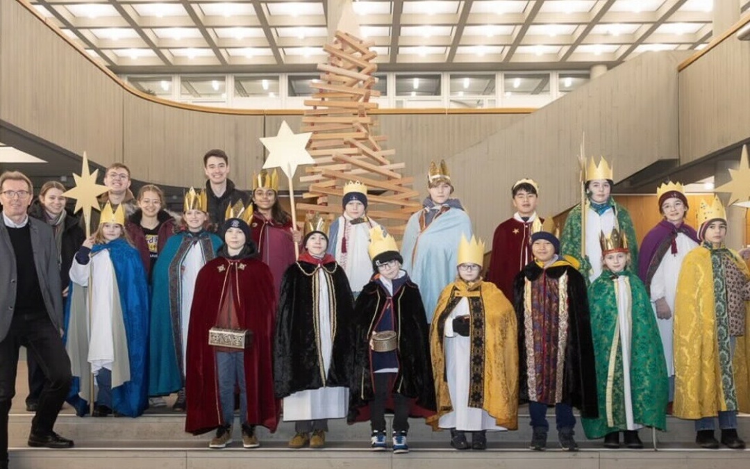 Sternsinger machen sich für Kinderrechte stark