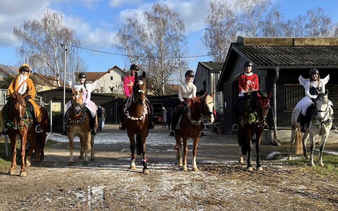 Winterliches Ponyreiten mit großem Erfolg