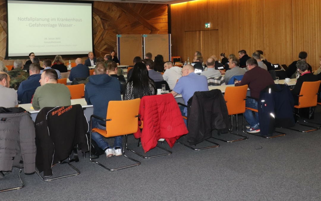 Rhein-Neckar-Kliniken üben für Wassernotstand