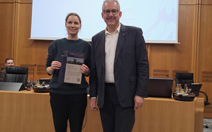 Henriette Freidhof als Mitglied im Astor-Stiftungsrat verpflichtet