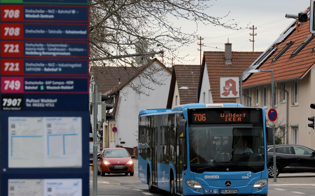 Busverkehr in den Ferien