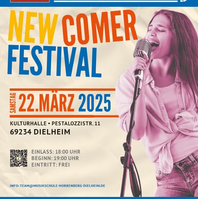 Newcomer-Festival in Dielheim: Nachwuchskünstler im Rampenlicht