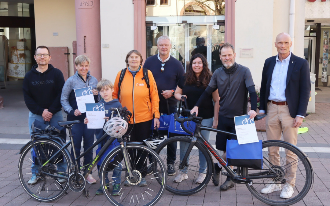 Erfolgreiche Teilnahme Wieslochs am Stadtradeln 2024