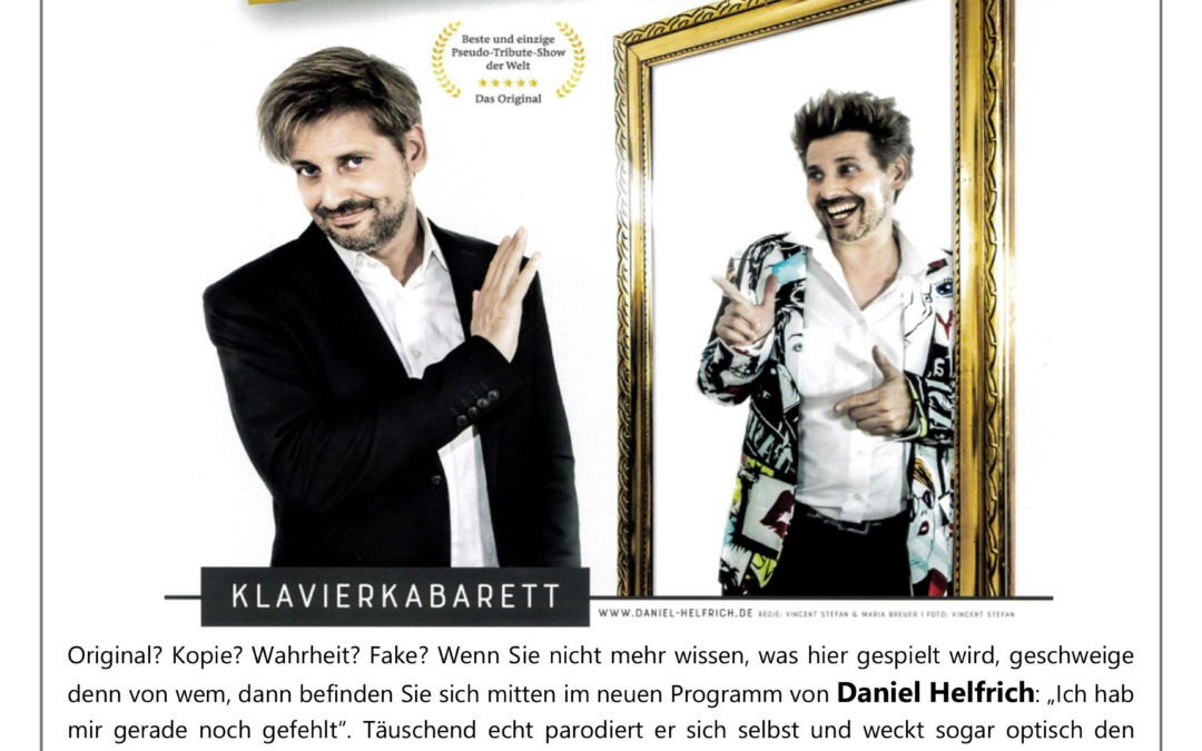 Daniel Helfrich begeistert mit neuem Programm in Sandhausen