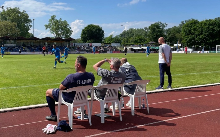 FC-Astoria Walldorf verabschiedet sich mit solidem Finish aus der Saison
