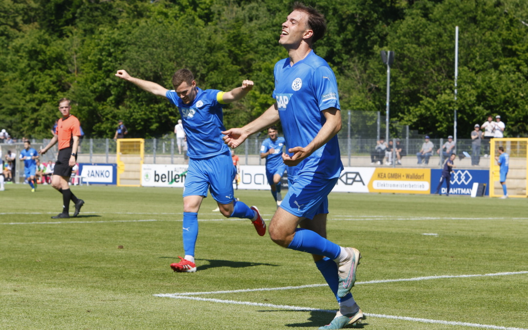 FC-Astoria Walldorf sichert den Klassenerhalt in der Regionalliga