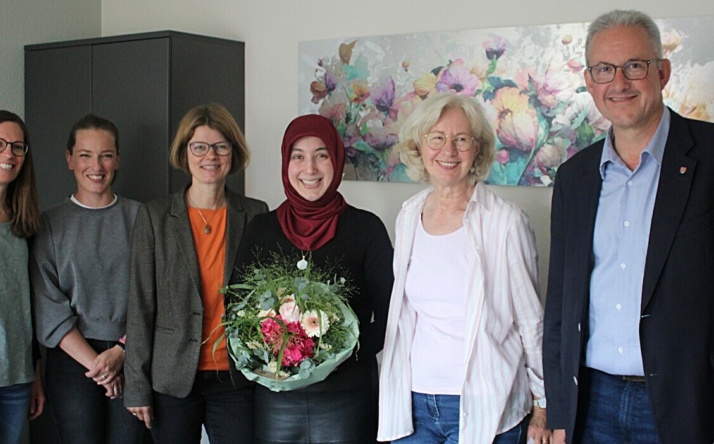 Die studierte Logopädin Zaide Aslan übernimmt die Praxis von Petra Zuber