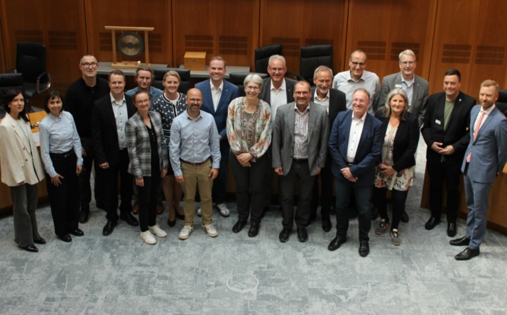 Steuerkreissitzung des Mobilitätspakts Walldorf/Wiesloch