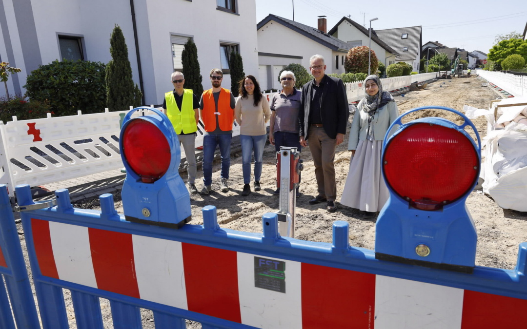 Walldorf: Rheinstraße wird saniert und neu gestaltet