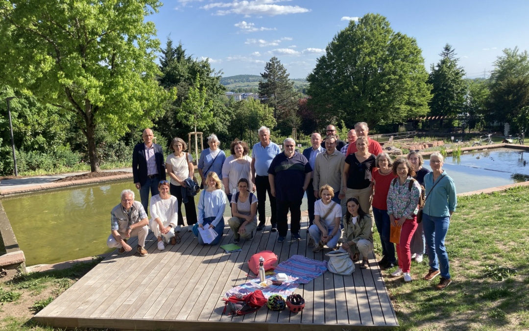 Grüne Oase für Mensch und Natur: Stadtwingertanlage offiziell eingeweiht