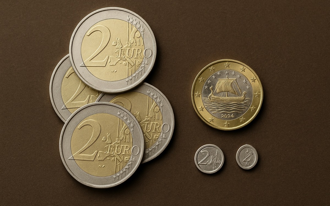 Die goldene Gedenkmünze zur französischen EU-Ratspräsidentschaft