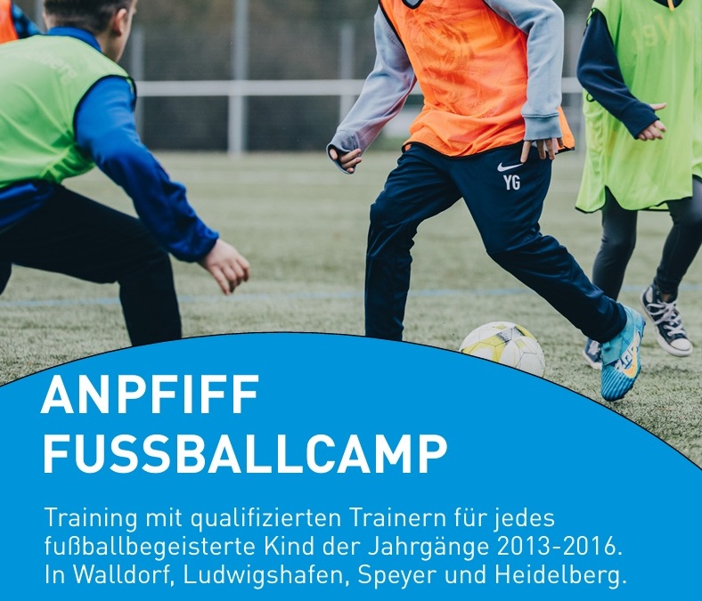 Fußballcamp in den Sommerferien beim FC-Astoria Walldorf