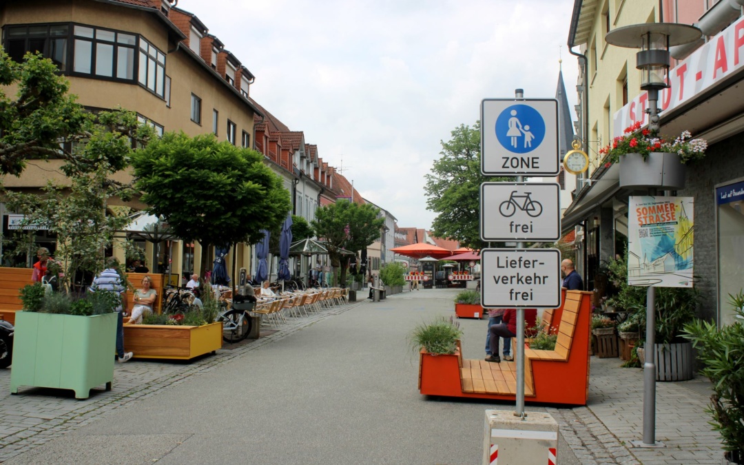 Afterwork in der Sommerstraße in Walldorf