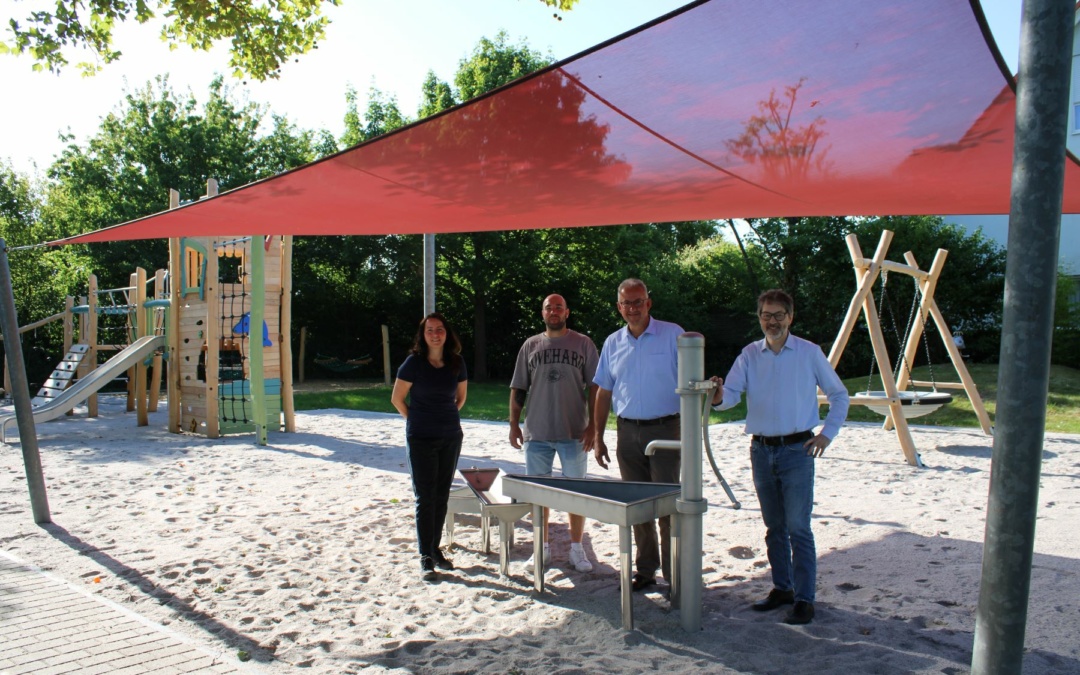 Spielplatz „Mittlerer Mainzer Weg“ ist nach Sanierung wieder geöffnet