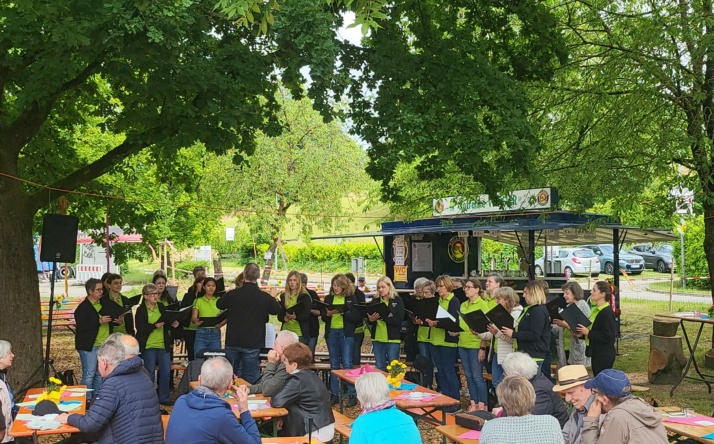 Gelungener Vatertags-Fest des MGV Frohsinn Baiertal
