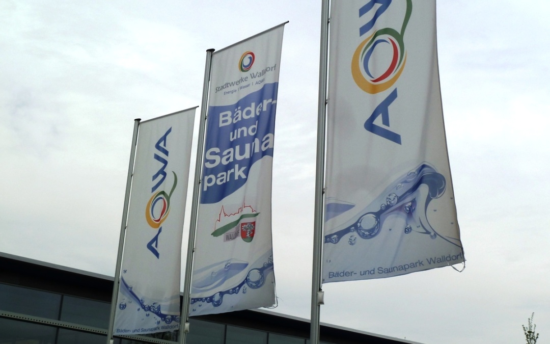 Öffnungszeiten des AQWA Bäder- und Saunaparks in Walldorf