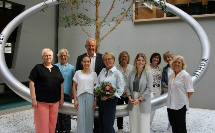Angelika Schäfer geht nach mehr als 40 Jahren bei der Stadt Walldorf in den Ruhestand