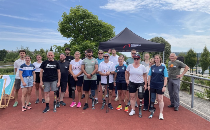 Menschen mit Amputation entdecken neue Mobilität im Sportpark
