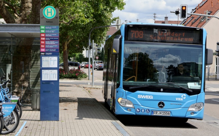 Sommerfahrplan für die Bus-Linie 708
