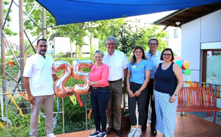Sommerfest zum Jubiläum im Haus der Kinder in Walldorf