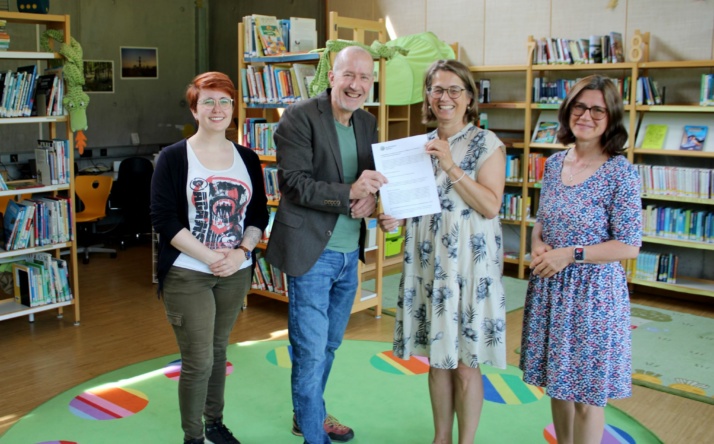 Walldorf: Waldschule und Stadtbücherei setzen Kooperation fort