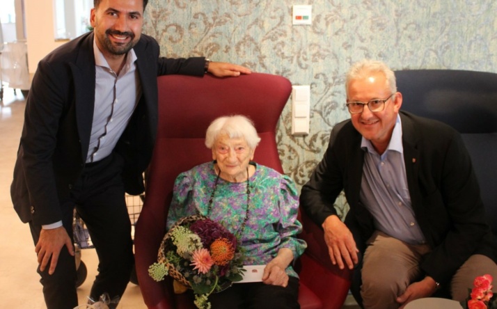 Lieselore Sander feiert ihren 101. Geburtstag
