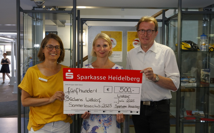 Startschuss für das Sommerleseevent in der Stadtbücherei Walldorf