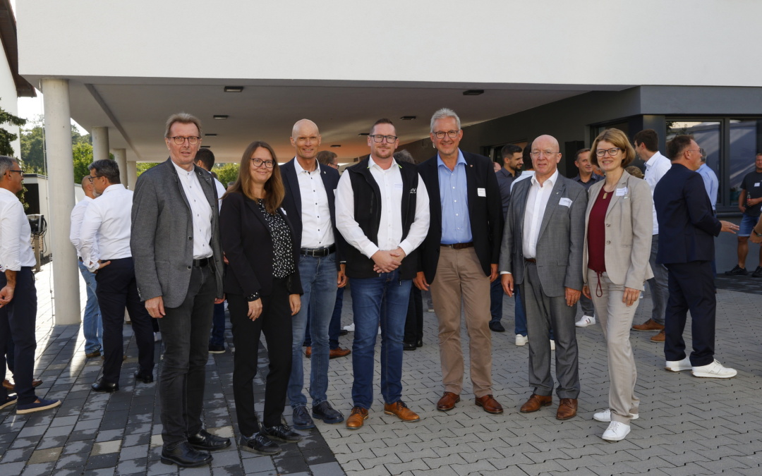 Gemeinsames Unternehmertreffen von Walldorf und Wiesloch bei der DHV e-net