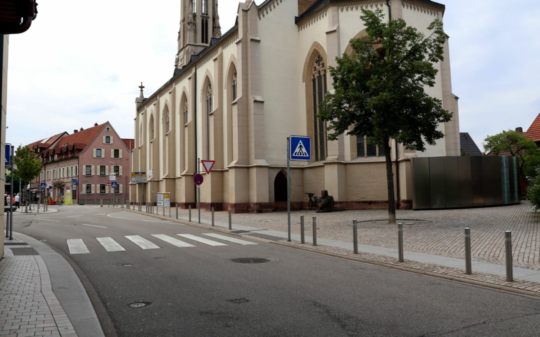 Vollsperrung an der Drehscheibe