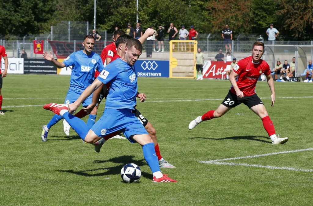 Walldorf verliert Heimpremiere gegen Großaspach