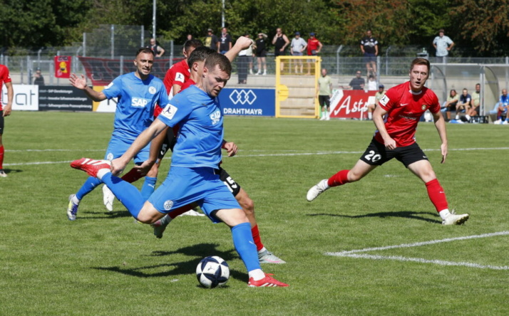 Walldorf verliert Heimpremiere gegen Großaspach